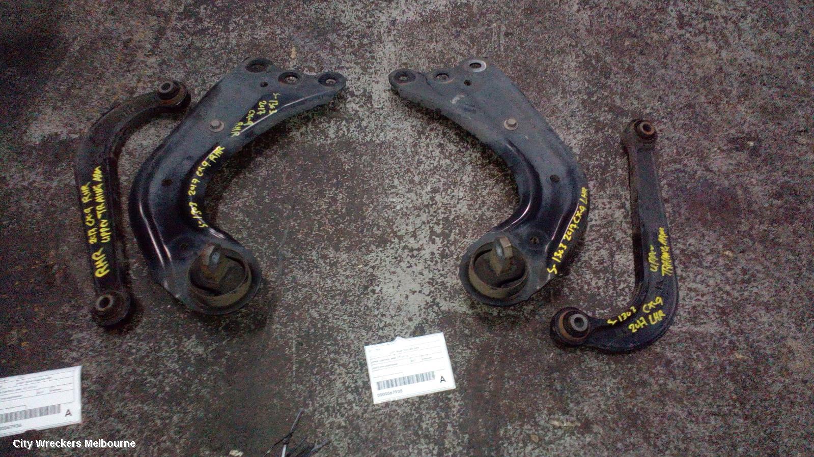 MAZDA CX9 LEFT REAR TRAILING ARM, UPPER CONTROL ARM, TC, 07/2016 ONWARDS
