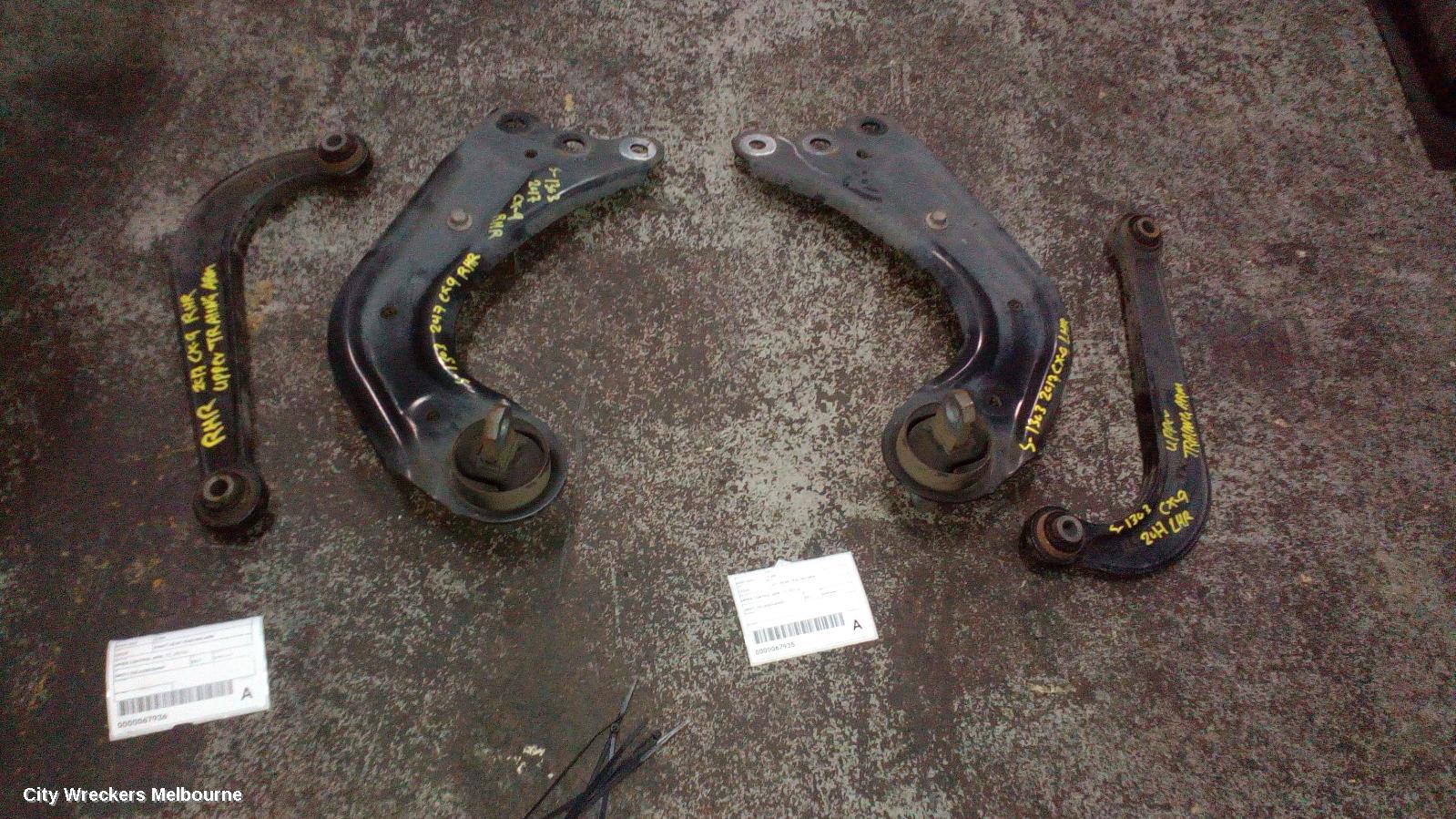MAZDA CX9 RIGHT REAR TRAILING ARM, UPPER CONTROL ARM, TC, 07/2016 ONWARDS