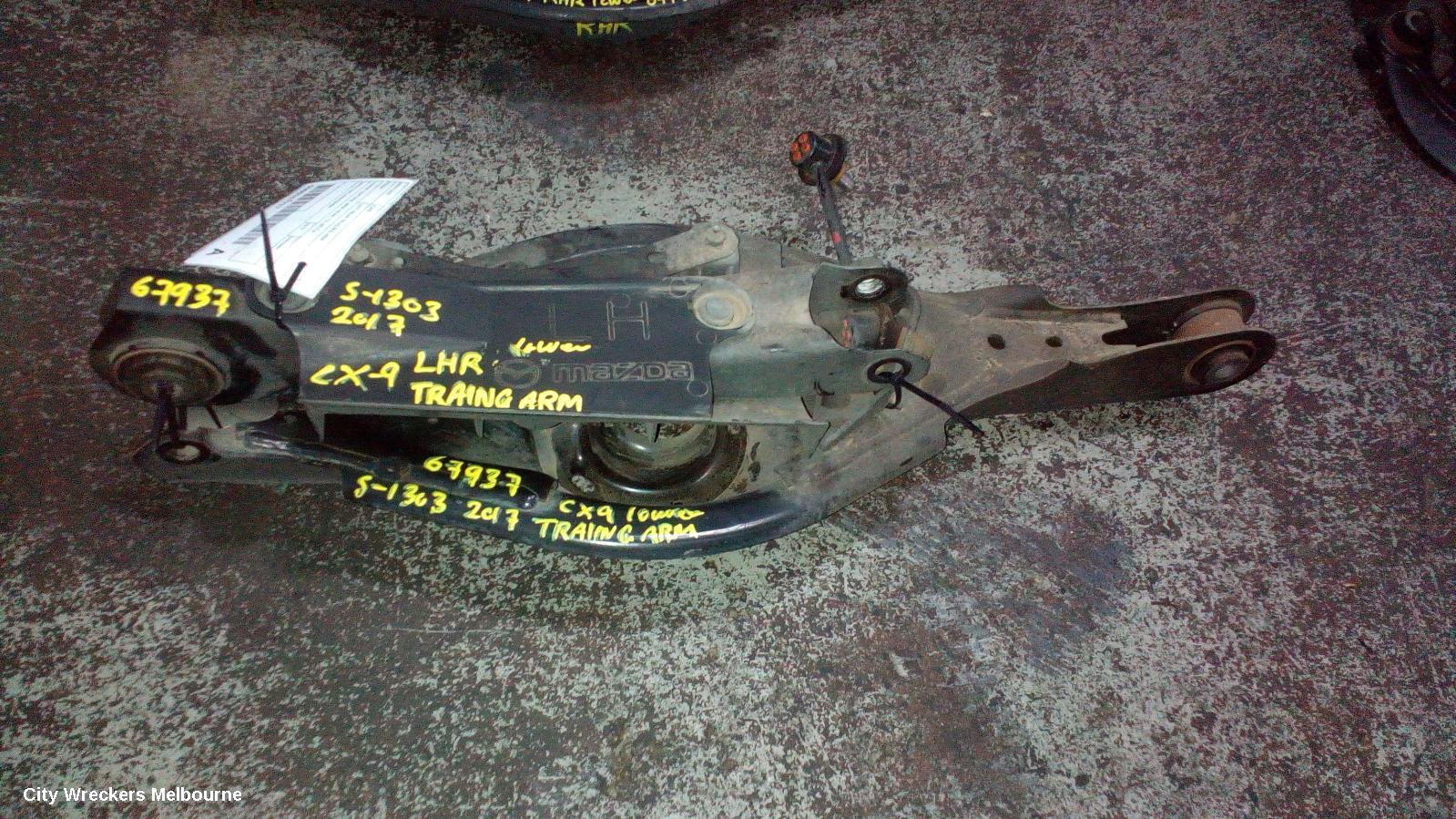 MAZDA CX9 LEFT REAR TRAILING ARM, LOWER CONTROL ARM-REAR, TC, 07/2016 ONWARDS