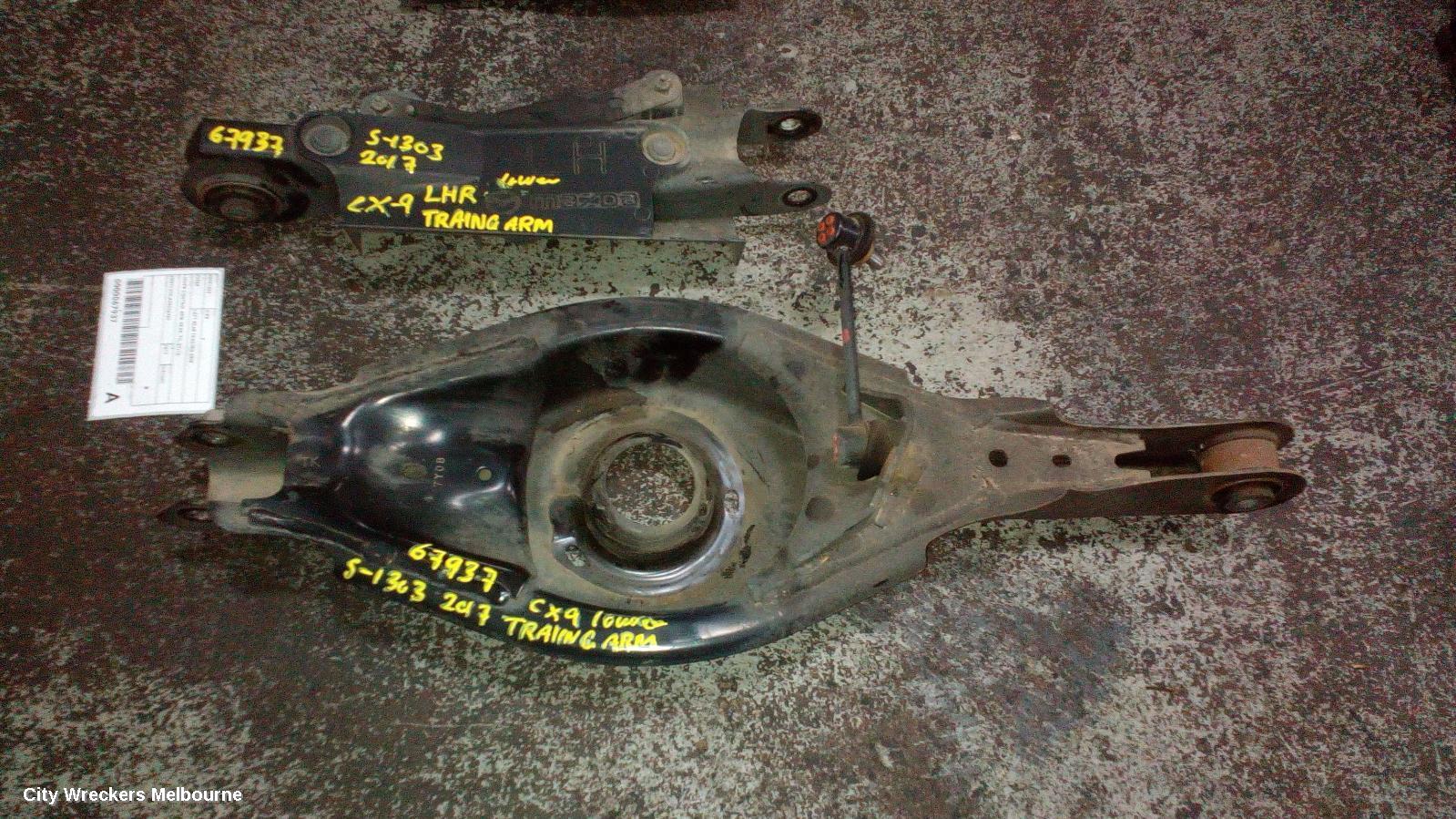 MAZDA CX9 LEFT REAR TRAILING ARM, LOWER CONTROL ARM-REAR, TC, 07/2016 ONWARDS