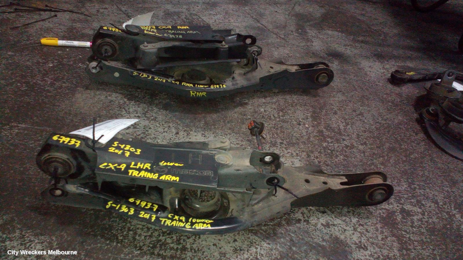 MAZDA CX9 LEFT REAR TRAILING ARM, LOWER CONTROL ARM-REAR, TC, 07/2016 ONWARDS