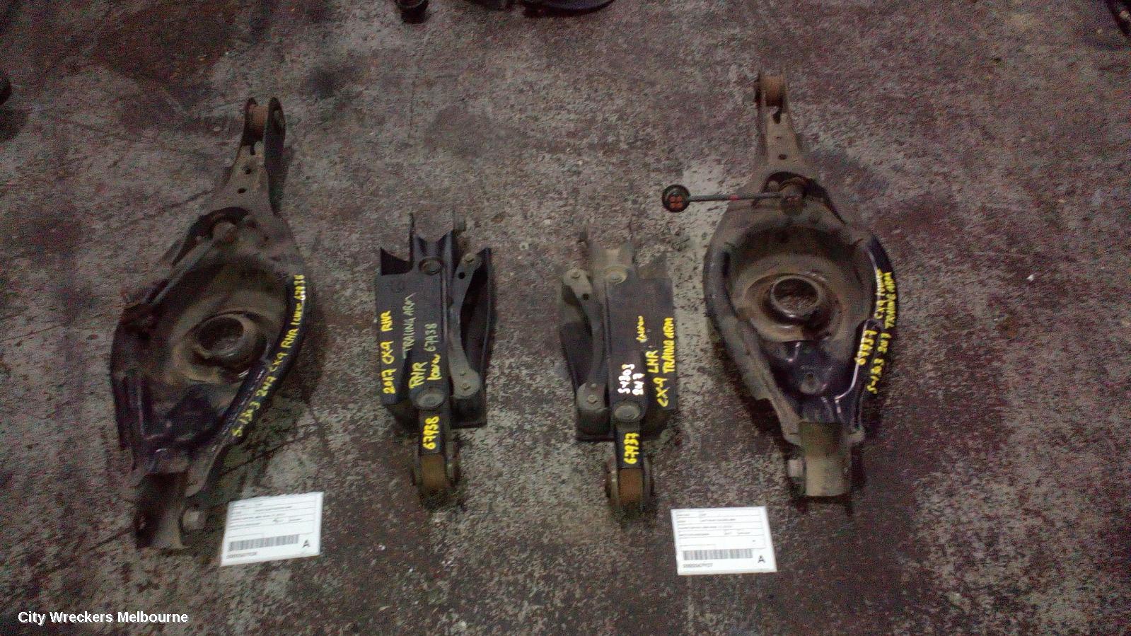 MAZDA CX9 RIGHT REAR TRAILING ARM, LOWER CONTROL ARM-REAR, TC, 07/2016 ONWARDS