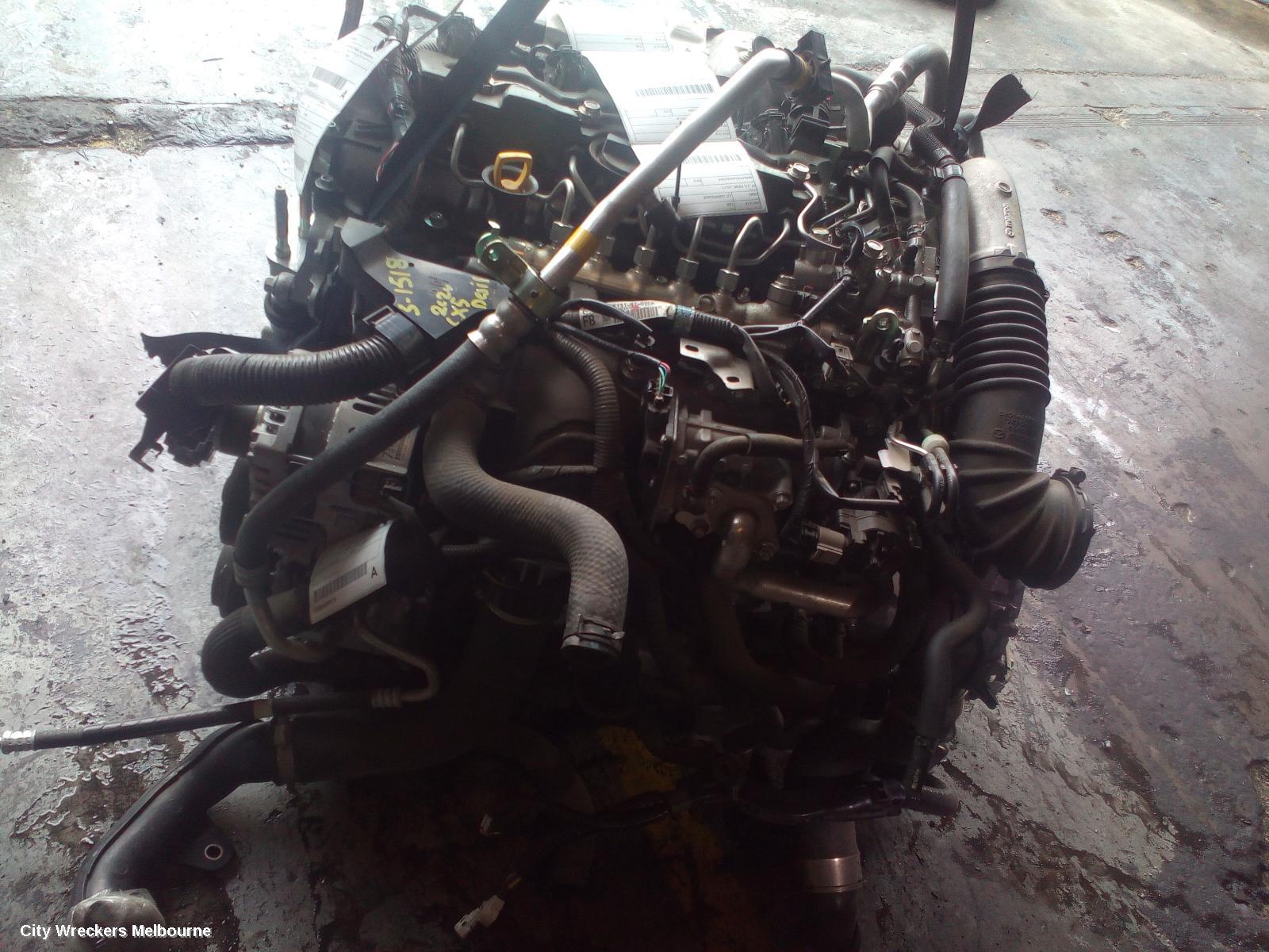 MAZDA CX5 ENGINE, DIESEL, 2.2, SH-VPTR, BI-TURBO, KF, 05/2018 ONWARDS