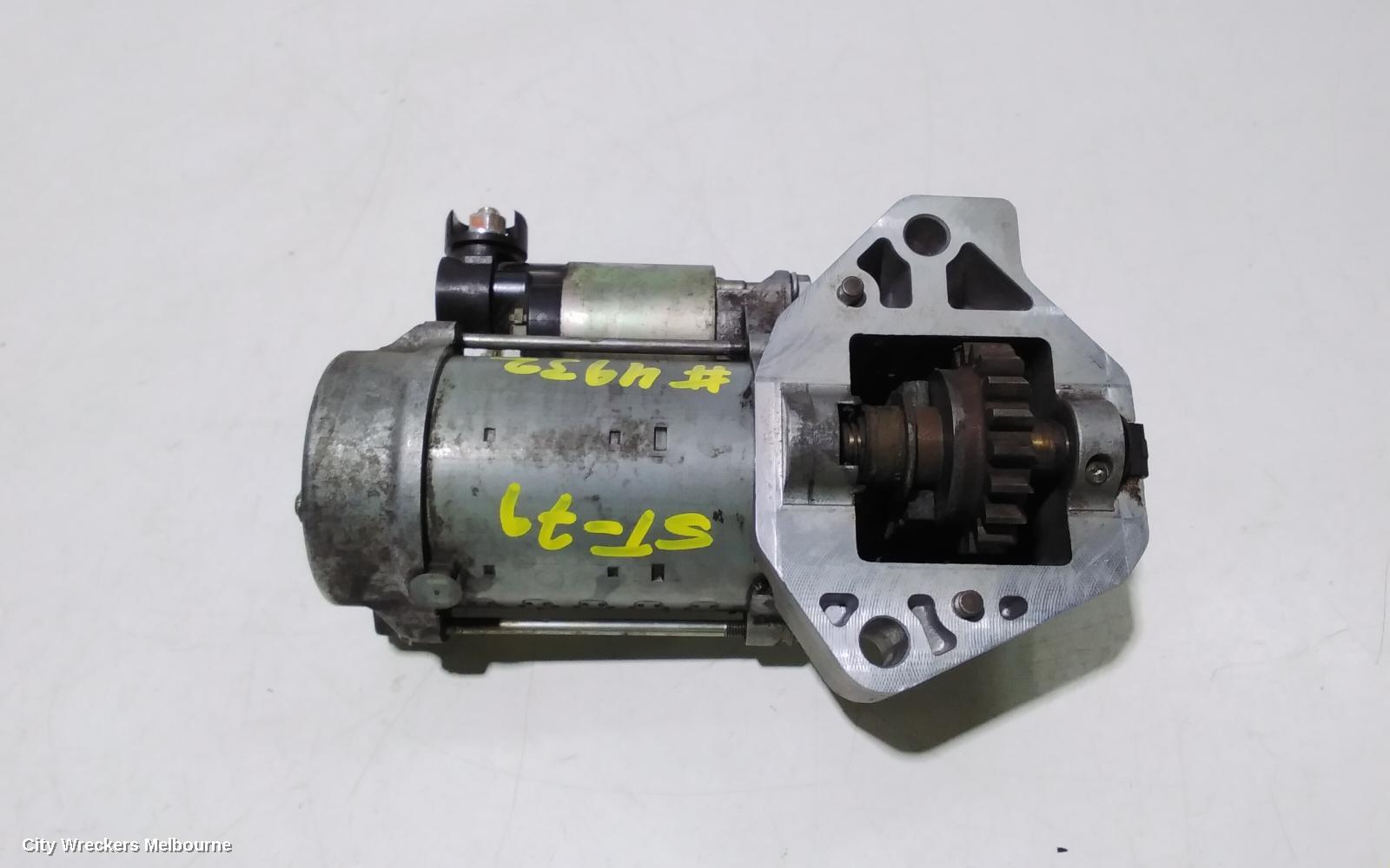 HONDA ACCORD STARTER, 3.5, J35Z, 8TH GEN (VIN MRHCP), 02/2008 - 05/2013