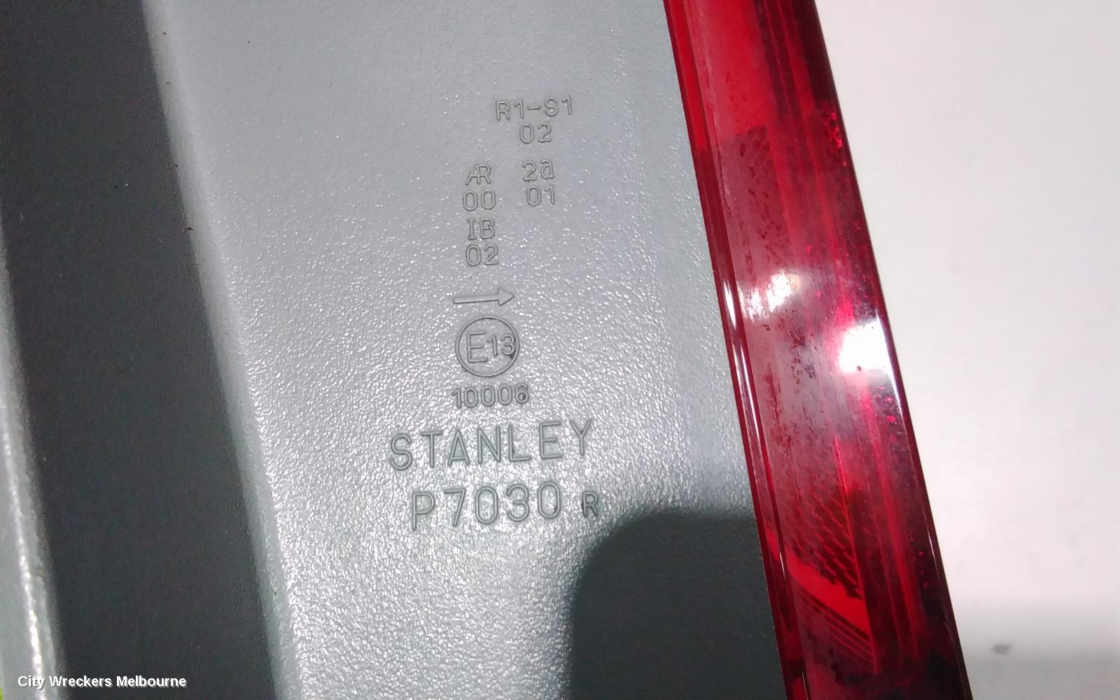 HONDA JAZZ RIGHT TAILLIGHT, GE, LENS# 7030, 08/2008 - 03/2011