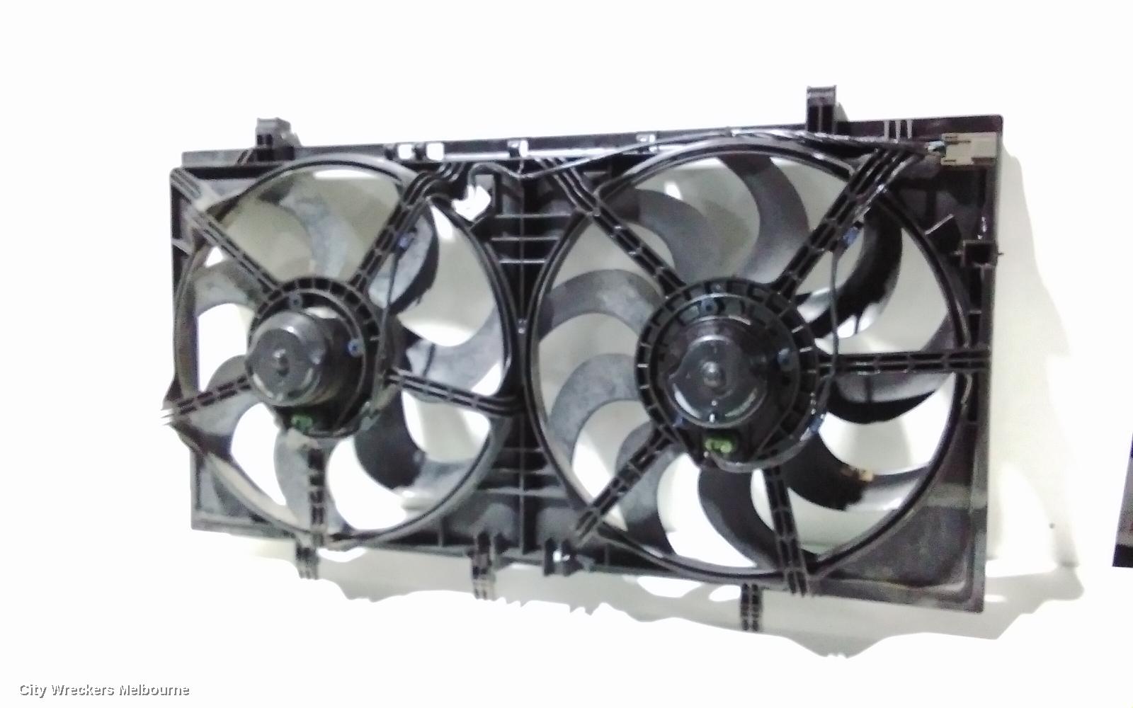 HOLDEN COMMODORE FAN, DUAL FAN ASSY, 3.6, VE, 09/2006 - 08/2010