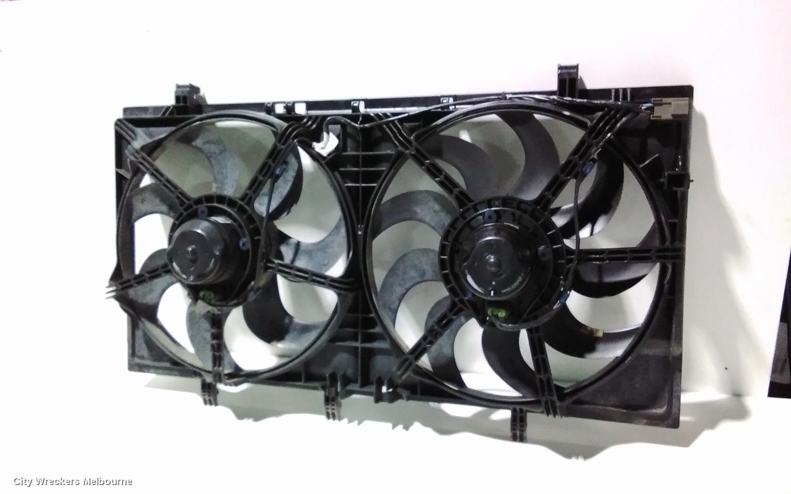 HOLDEN COMMODORE FAN, DUAL FAN ASSY, 3.6, VE, 09/2006 - 08/2010