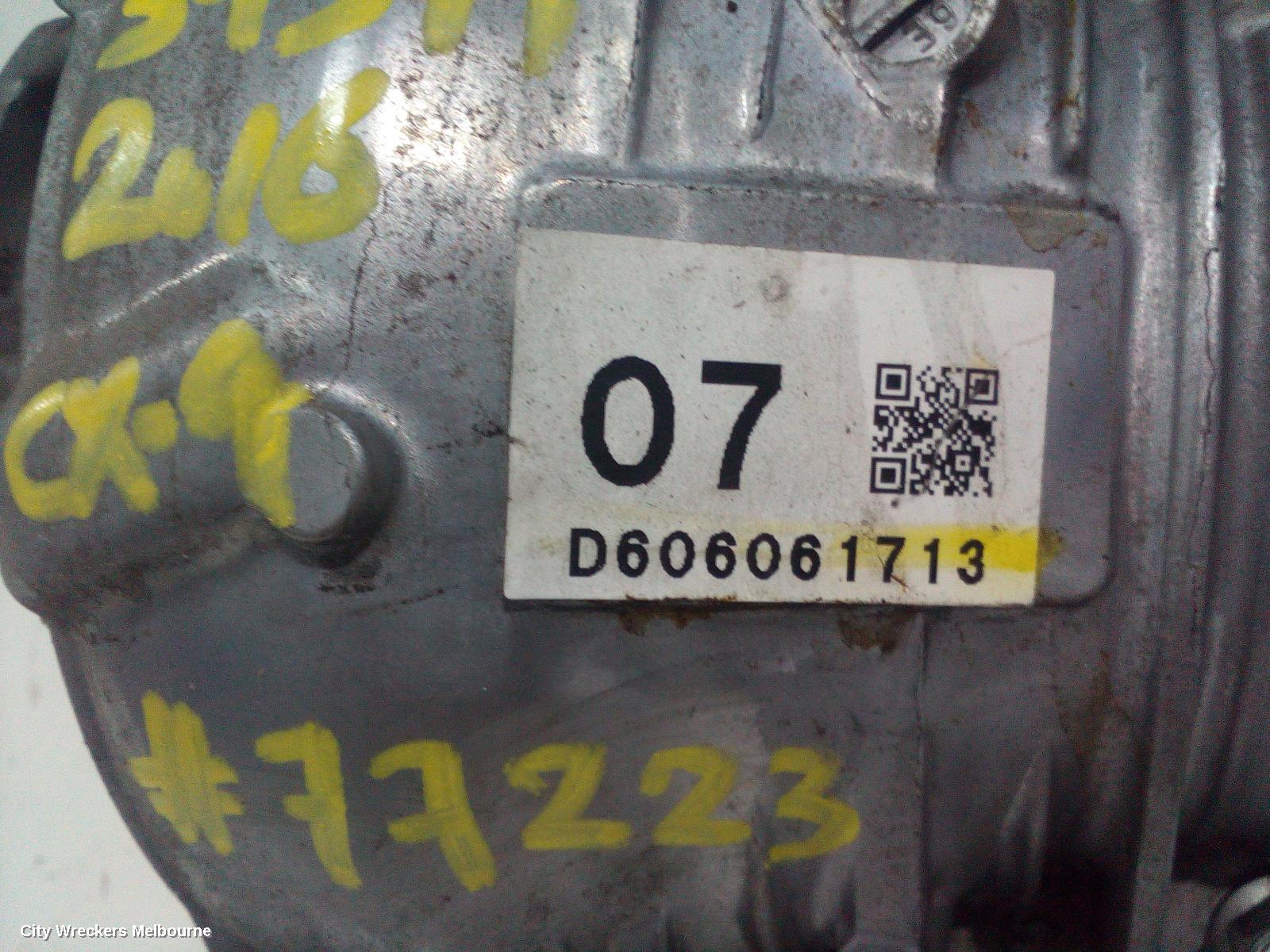 MAZDA CX9 TRANSFER CASE, TC, 07/2016 - 12/2024