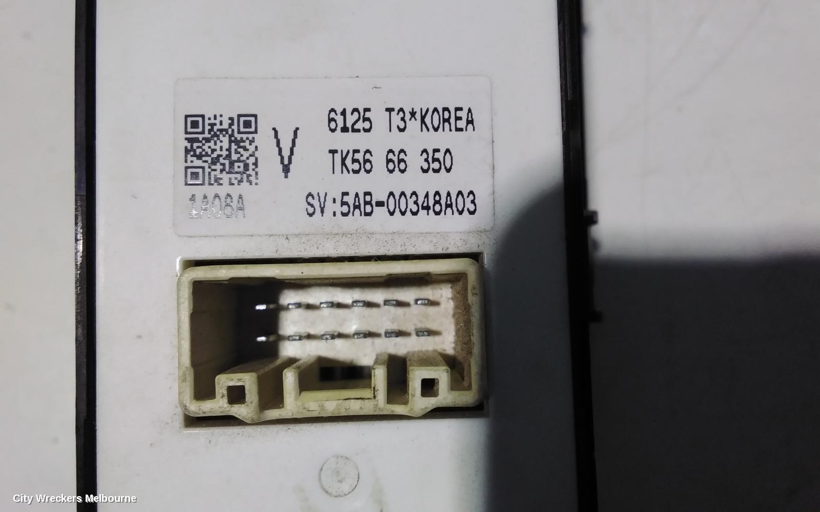 MAZDA CX9 PWR DR WIND SWITCH, RH FRONT (MASTER SWITCH), W/ ONE TOUCH DRIVER POWER WINDOW TYPE, TC, 07/2016 ONWARDS