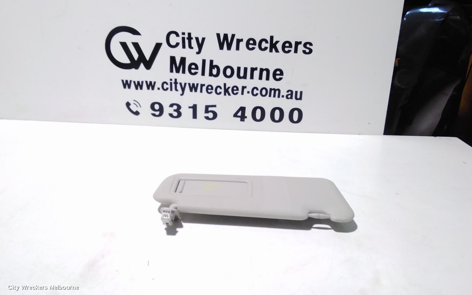 MAZDA CX9 SUNVISOR, TC, RH SIDE, 07/2016 ONWARDS