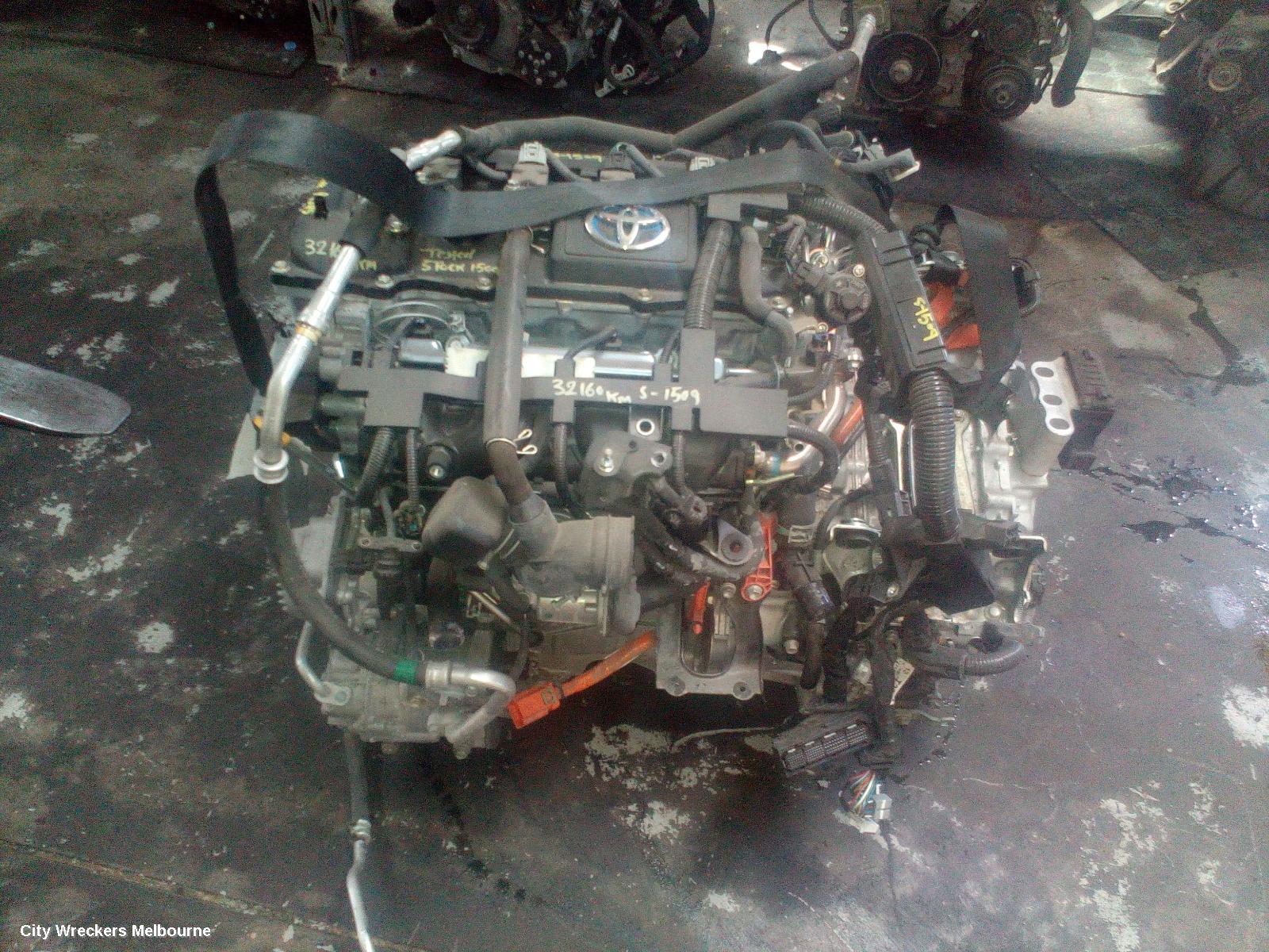 TOYOTA COROLLA ENGINE, E210, PETROL, 1.8, 2ZR-FXE, HEV, 07/2018 ONWARDS