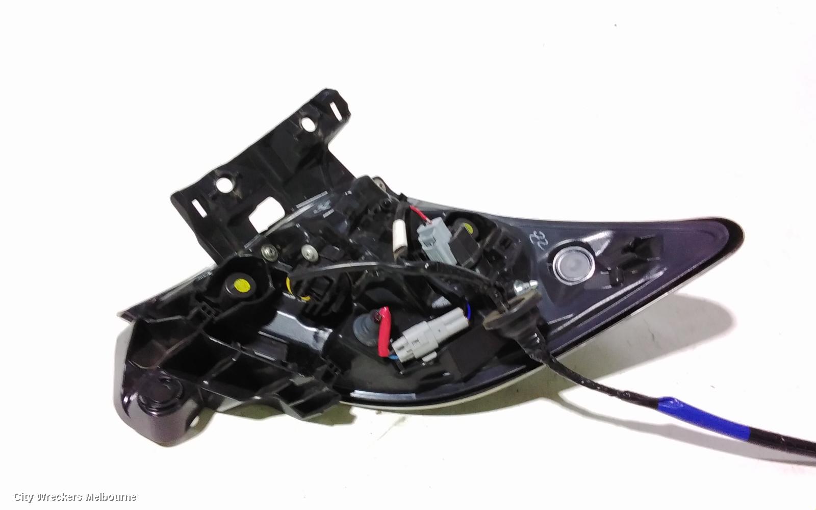 TOYOTA COROLLA LEFT TAILLIGHT, E210, HATCH, 07/2018 ONWARDS