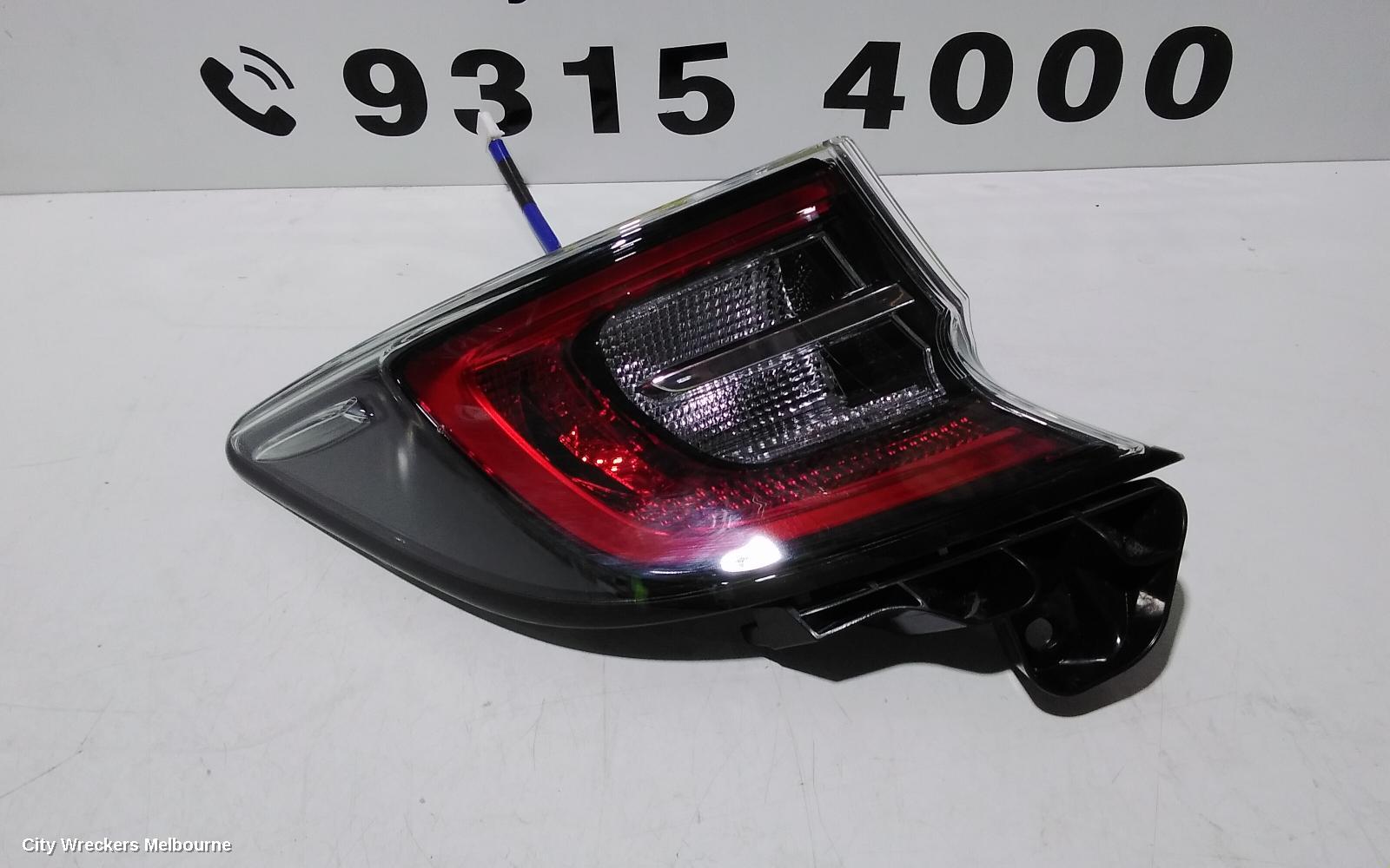TOYOTA COROLLA LEFT TAILLIGHT, E210, HATCH, 07/2018 ONWARDS