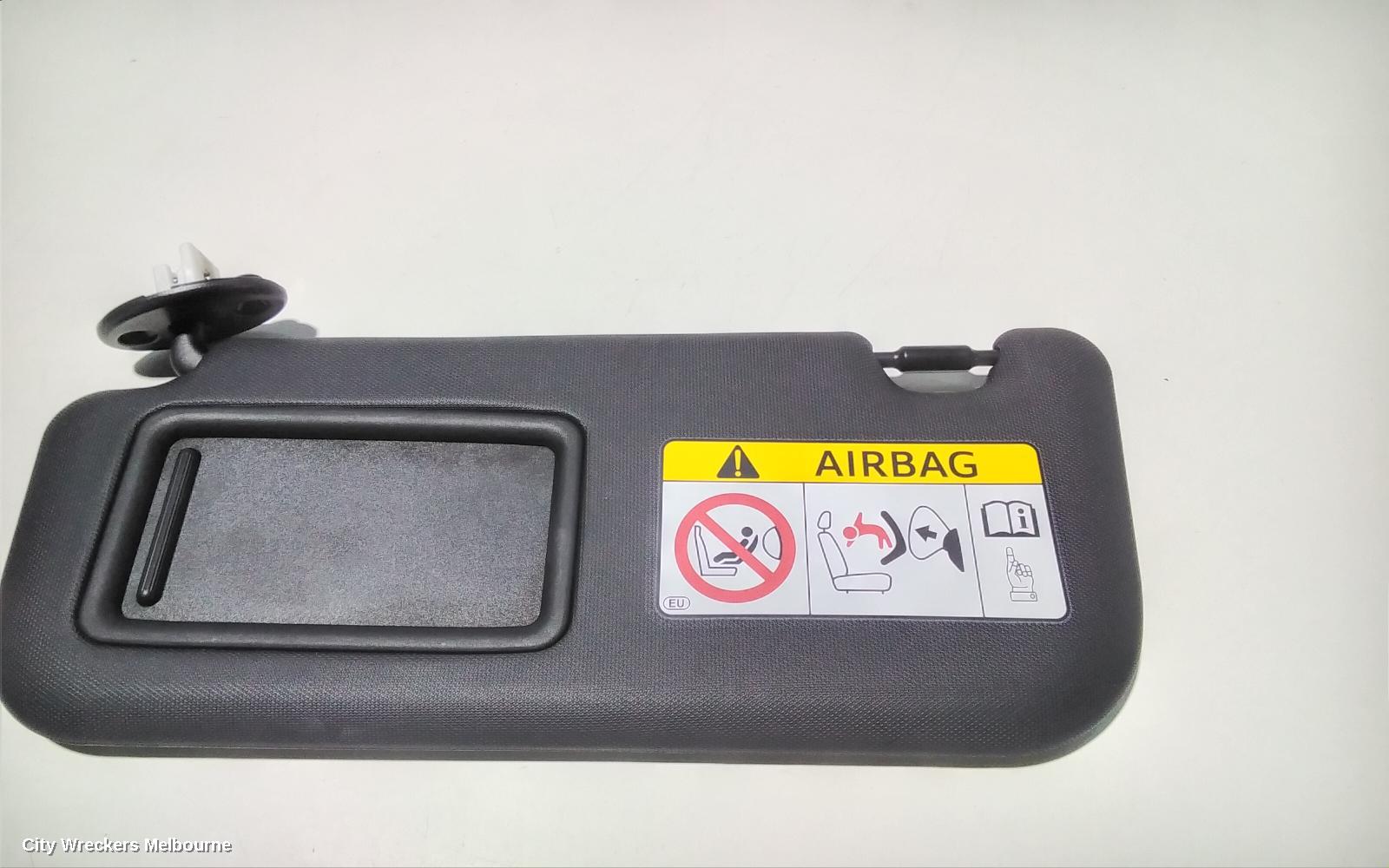 TOYOTA COROLLA SUNVISOR, E210, RH SIDE, 07/2018 ONWARDS