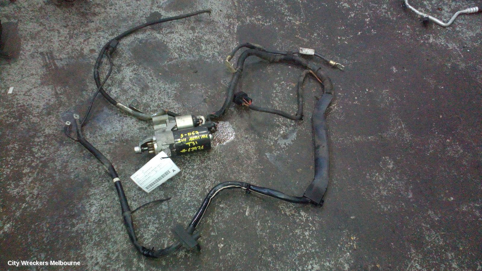 AUDI A4 STARTER, PETROL, 2.0, TURBO, B8 8K, CDNB/CDNC CODE, 02/2008 - 09/2015