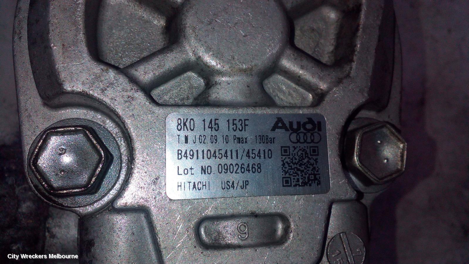 AUDI A4 STEERING PUMP, PETROL, 2.0, B8 8K, 02/2008 - 06/2012