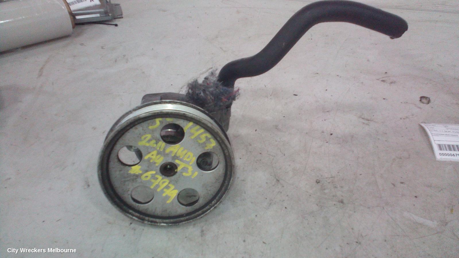 AUDI A4 STEERING PUMP, PETROL, 2.0, B8 8K, 02/2008 - 06/2012