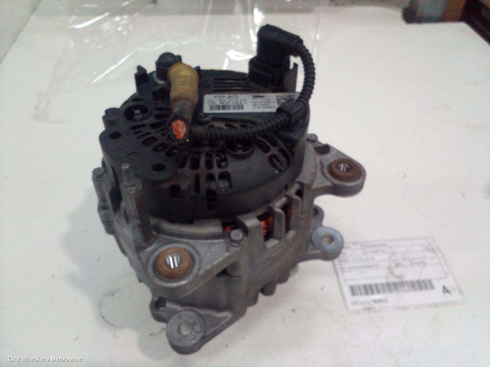 VOLKSWAGEN TRANSPORTER ALTERNATOR, T6, DIESEL,2.0, VALEO, 180 AMP, 07/2015 - 08/2024