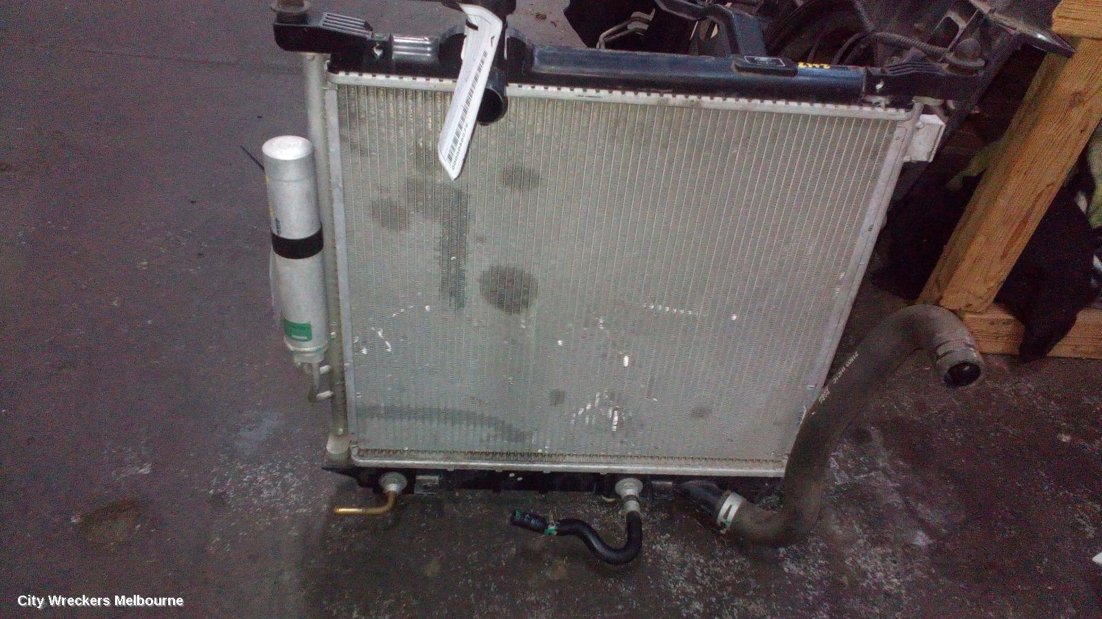 NISSAN MICRA RADIATOR, AUTO, 1.2, PETROL, K13, 10/2010 - 12/2016