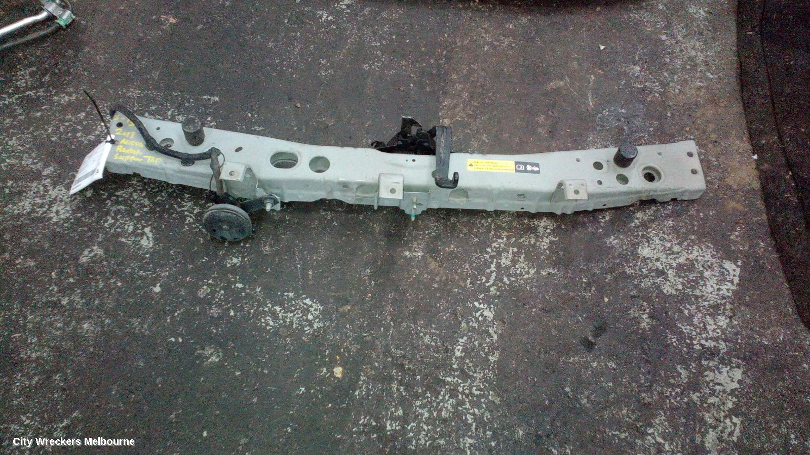 NISSAN MICRA RADIATOR SUPPORT, K13, 12/2012 - 03/2015