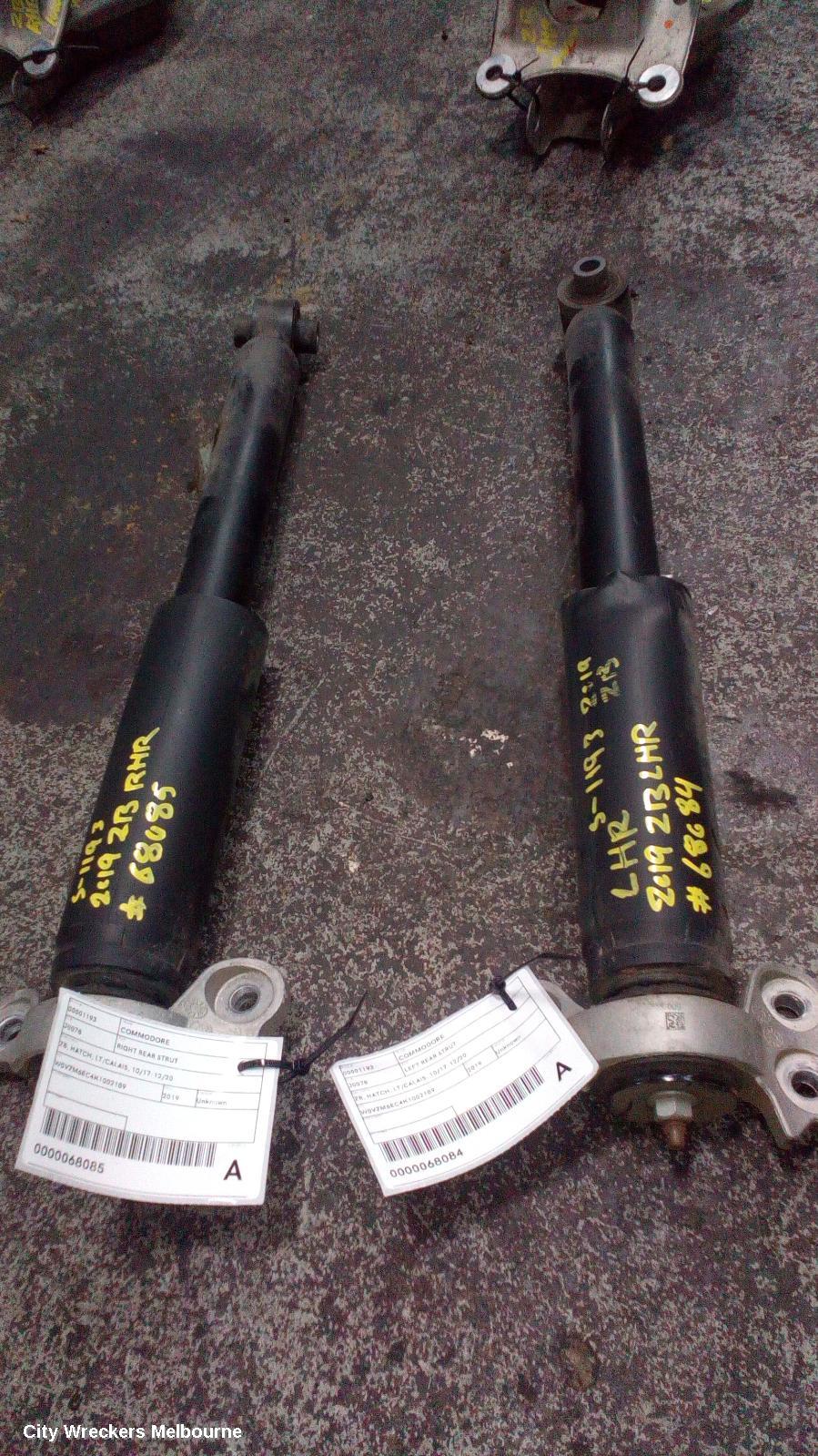 HOLDEN COMMODORE LEFT REAR STRUT, ZB, HATCH, LT/CALAIS, 10/2017 - 12/2020