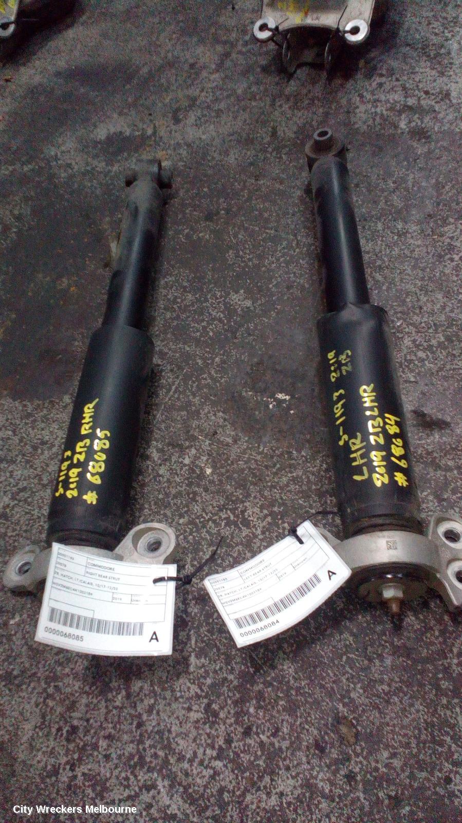 HOLDEN COMMODORE LEFT REAR STRUT, ZB, HATCH, LT/CALAIS, 10/2017 - 12/2020
