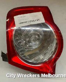 VOLKSWAGEN PASSAT RIGHT TAILLIGHT, 3C/MK6 B6, SEDAN, NON TINTED TYPE, 03/2006 - 09/2010