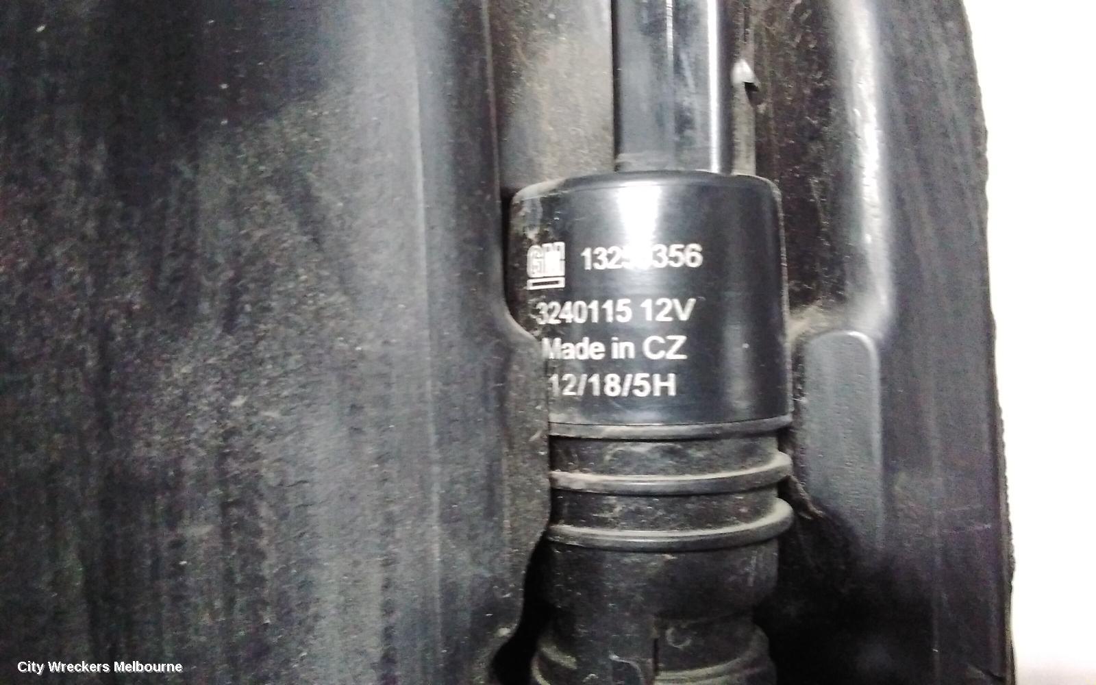 HOLDEN COMMODORE WASHER BOTTLE, ZB, 10/2017 - 12/2020