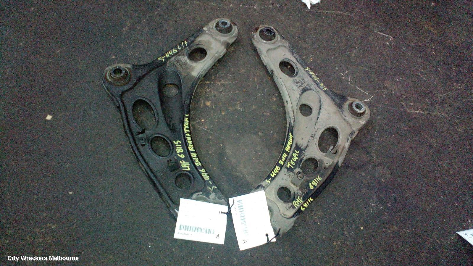 RENAULT TRAFIC LEFT FRONT LOWER CONTROL ARM, X83, 04/2004 - 12/2014