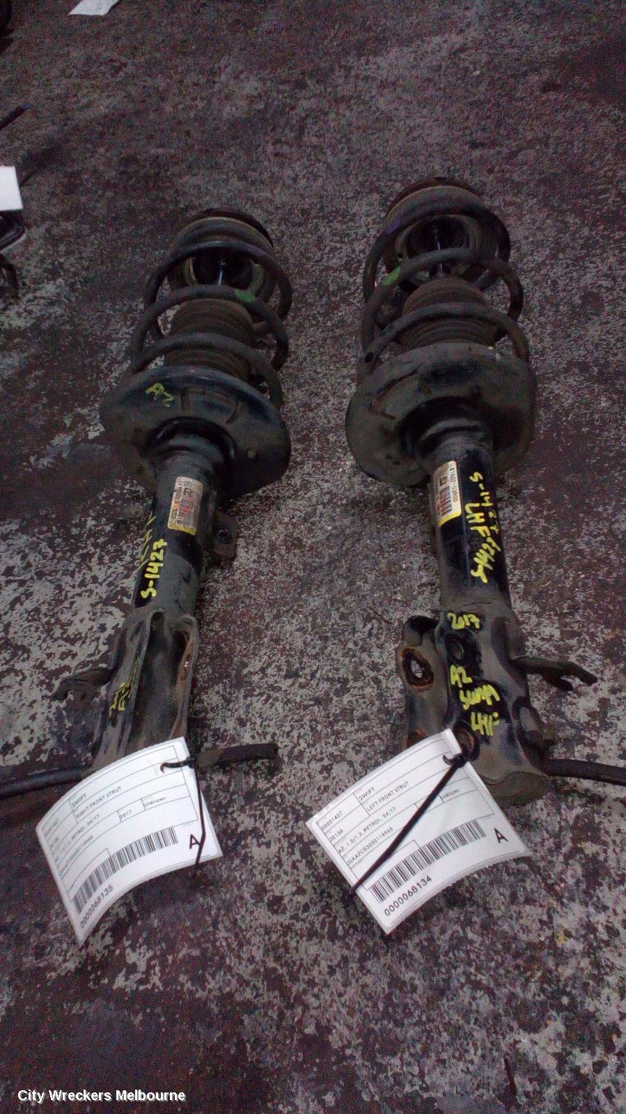 SUZUKI SWIFT LEFT FRONT STRUT, AZ, 1.0/1.2, PETROL, 04/2017 ONWARDS