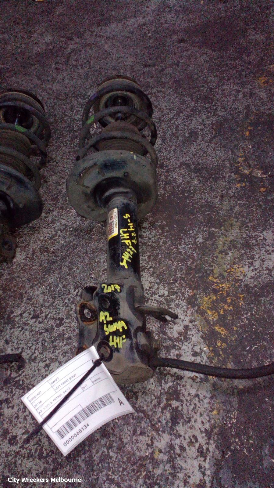 SUZUKI SWIFT LEFT FRONT STRUT, AZ, 1.0/1.2, PETROL, 04/2017 ONWARDS