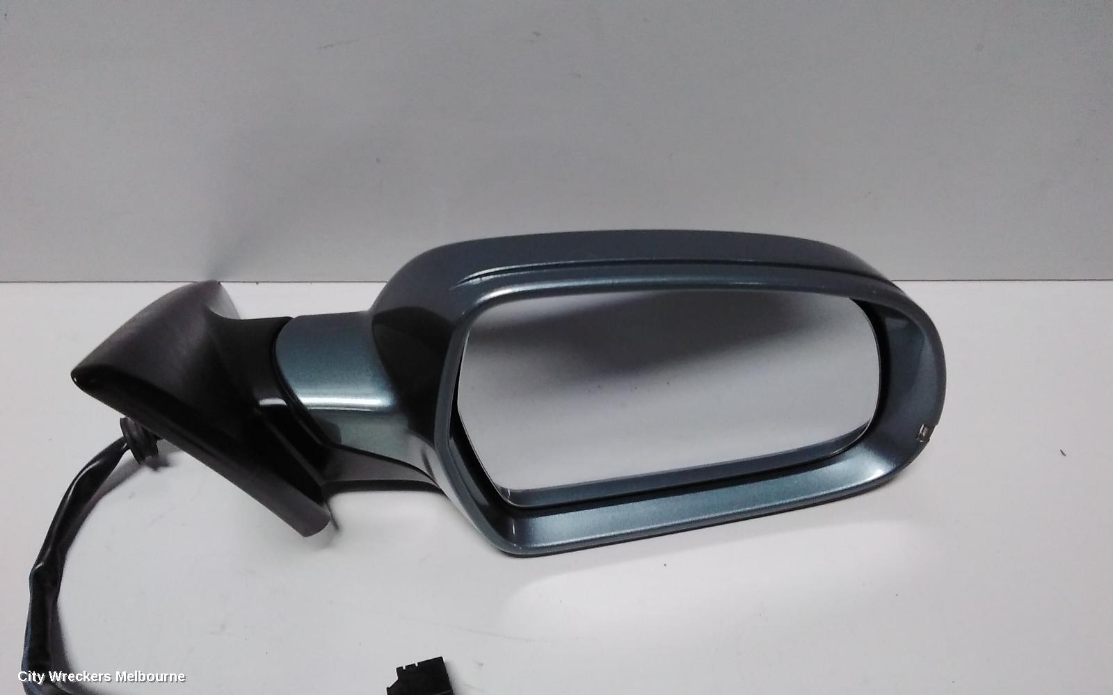 AUDI A5 RIGHT DOOR MIRROR, 8T, A5, HATCH, MANUAL FOLD, HEATED, NON LANE CHANGE ASSIST TYPE (6XD/7Y0), 10/2009 - 11/2016