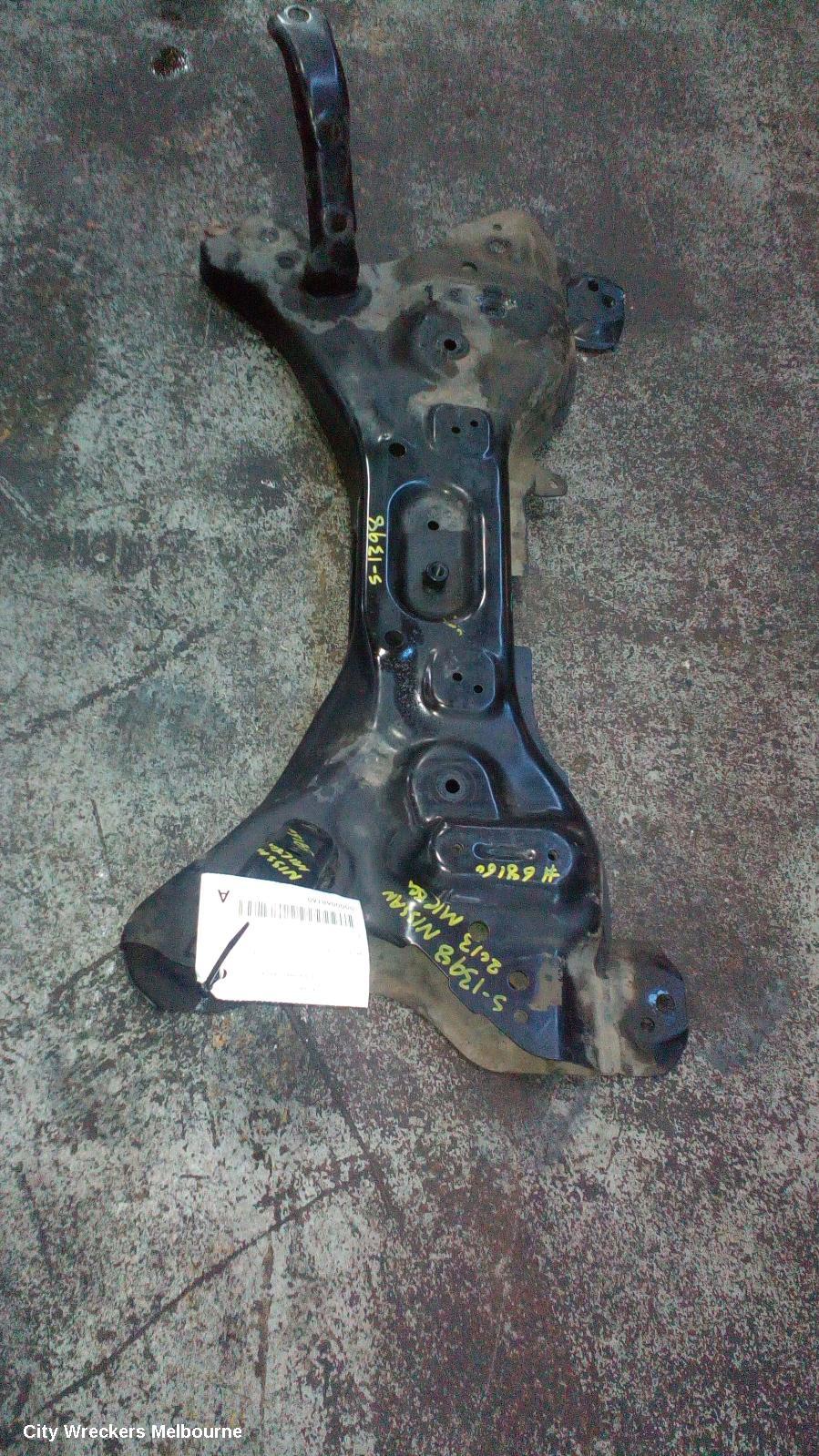 NISSAN MICRA FRT XMEMBER/CRADLE, K13, 11/2010 - 12/2016