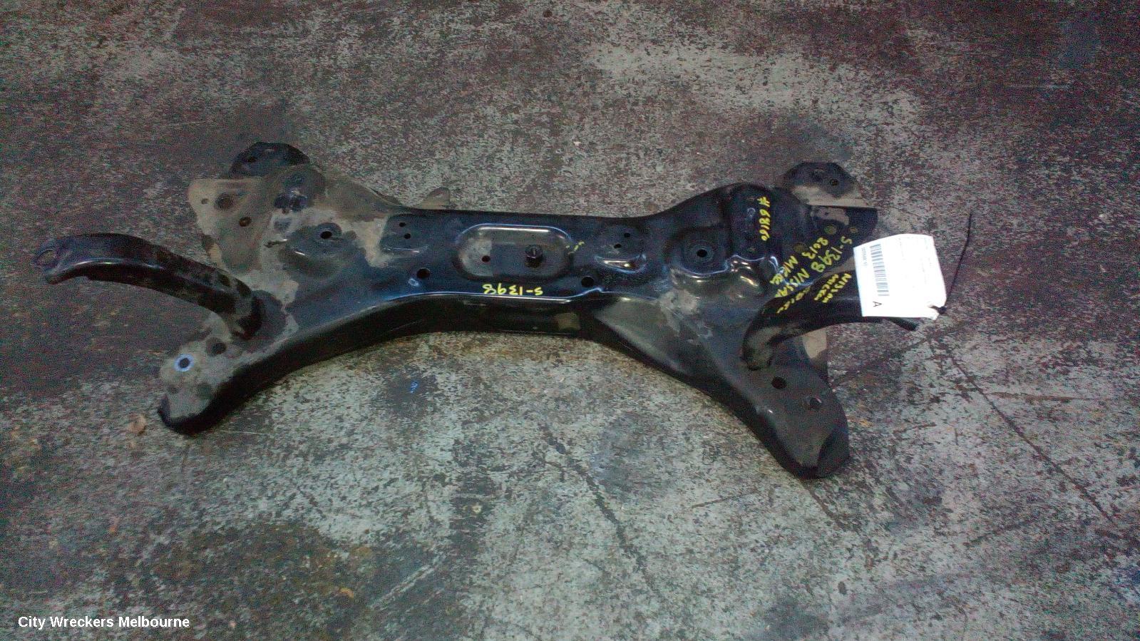 NISSAN MICRA FRT XMEMBER/CRADLE, K13, 11/2010 - 12/2016