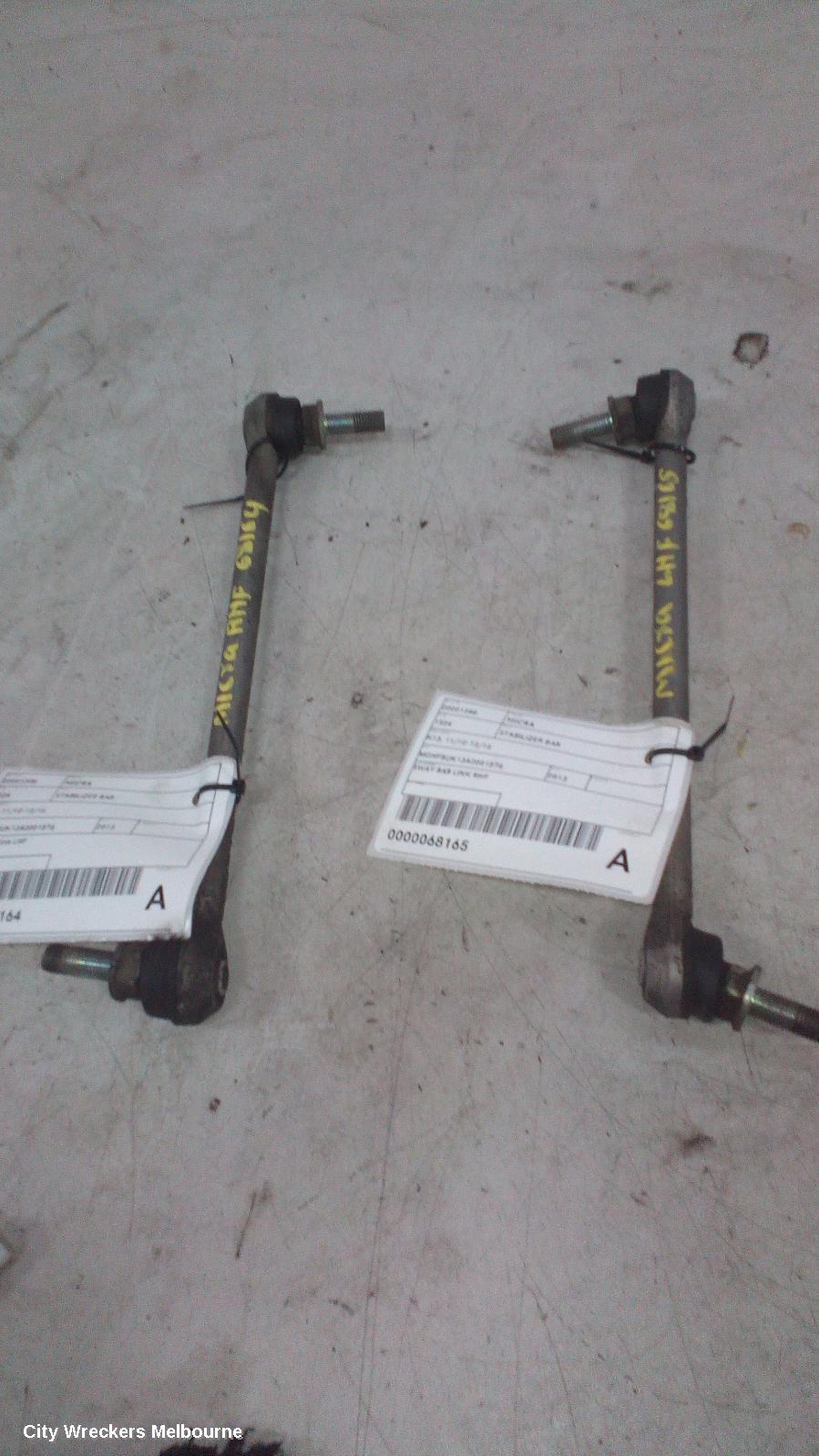 NISSAN MICRA STABILISER BAR, K13, 11/2010 - 12/2016