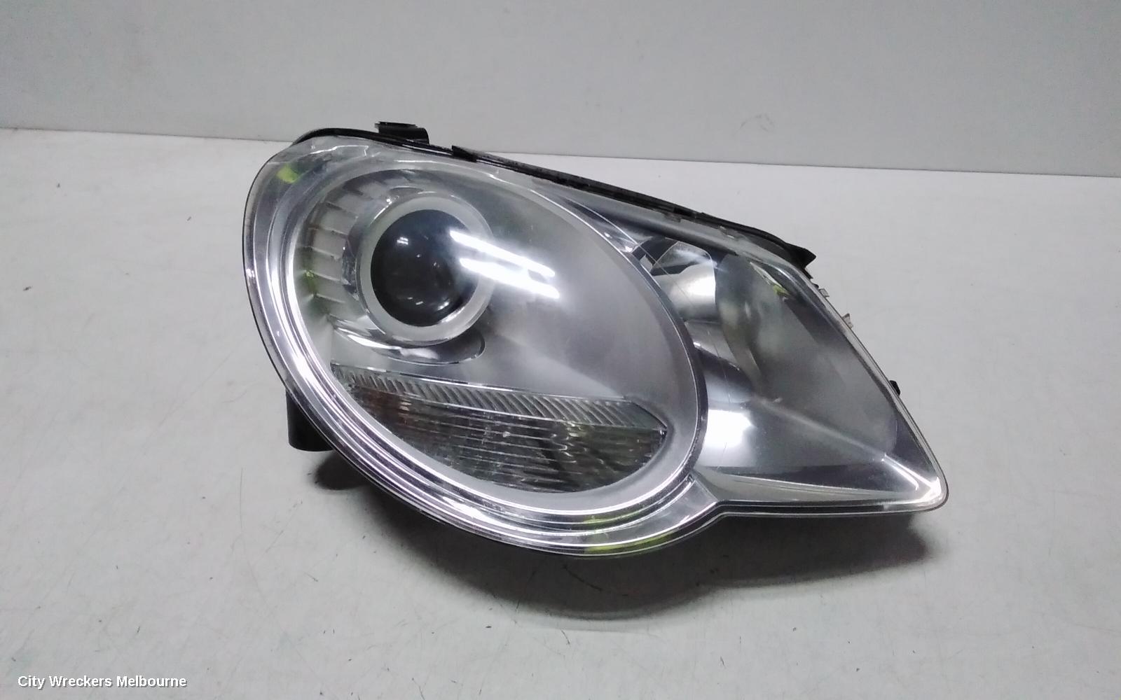 VOLKSWAGEN EOS RIGHT HEADLAMP, 1F, HALOGEN TYPE, 02/2007 - 04/2011