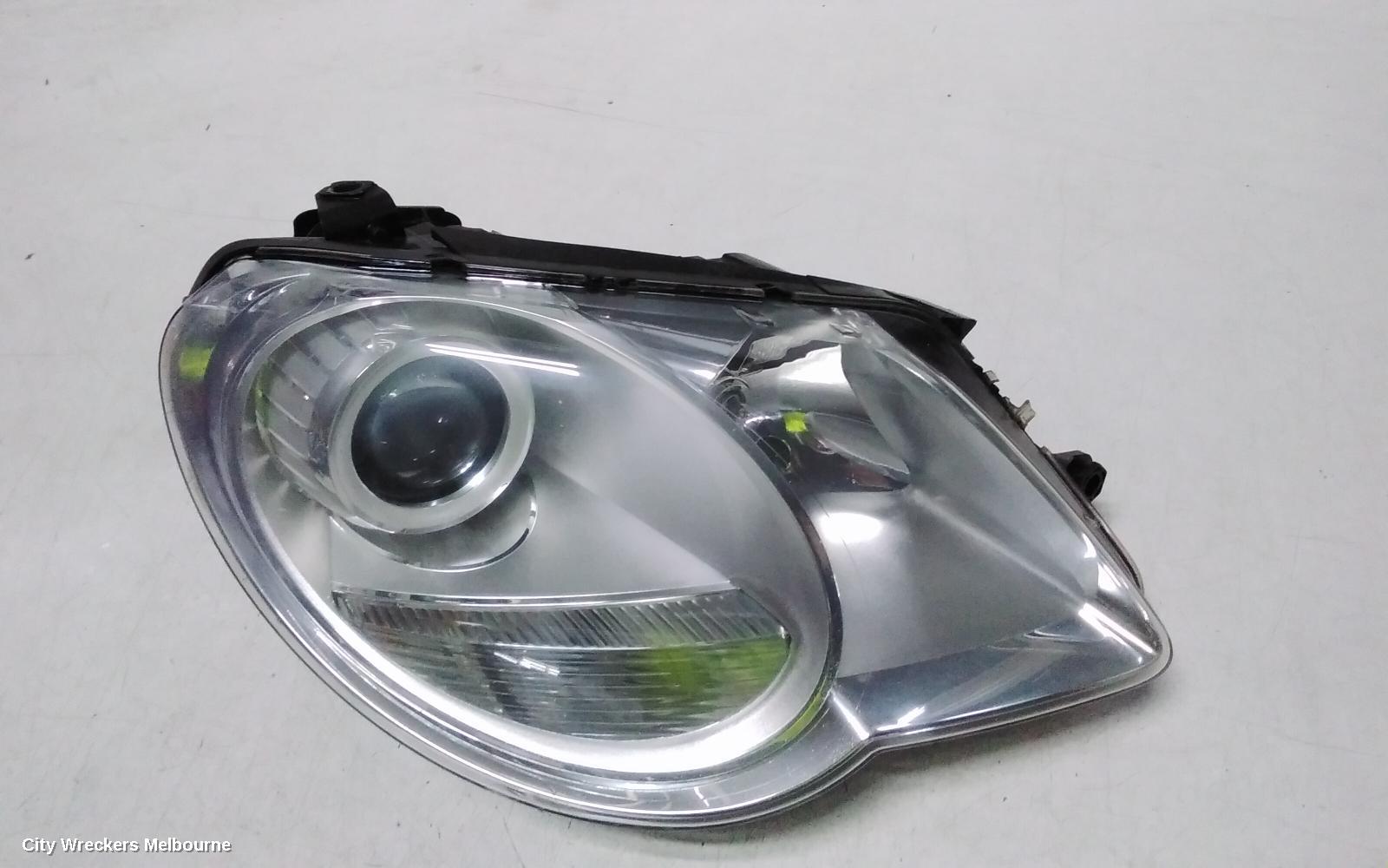 VOLKSWAGEN EOS RIGHT HEADLAMP, 1F, HALOGEN TYPE, 02/2007 - 04/2011