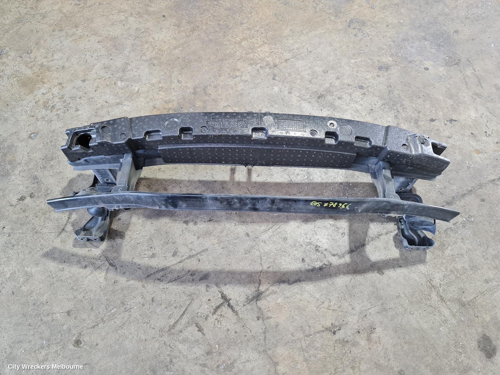 VOLKSWAGEN EOS F/BAR REINFORC/BRACK, CENTRE REINFORCEMENT, 1F, 02/2007 - 04/2011