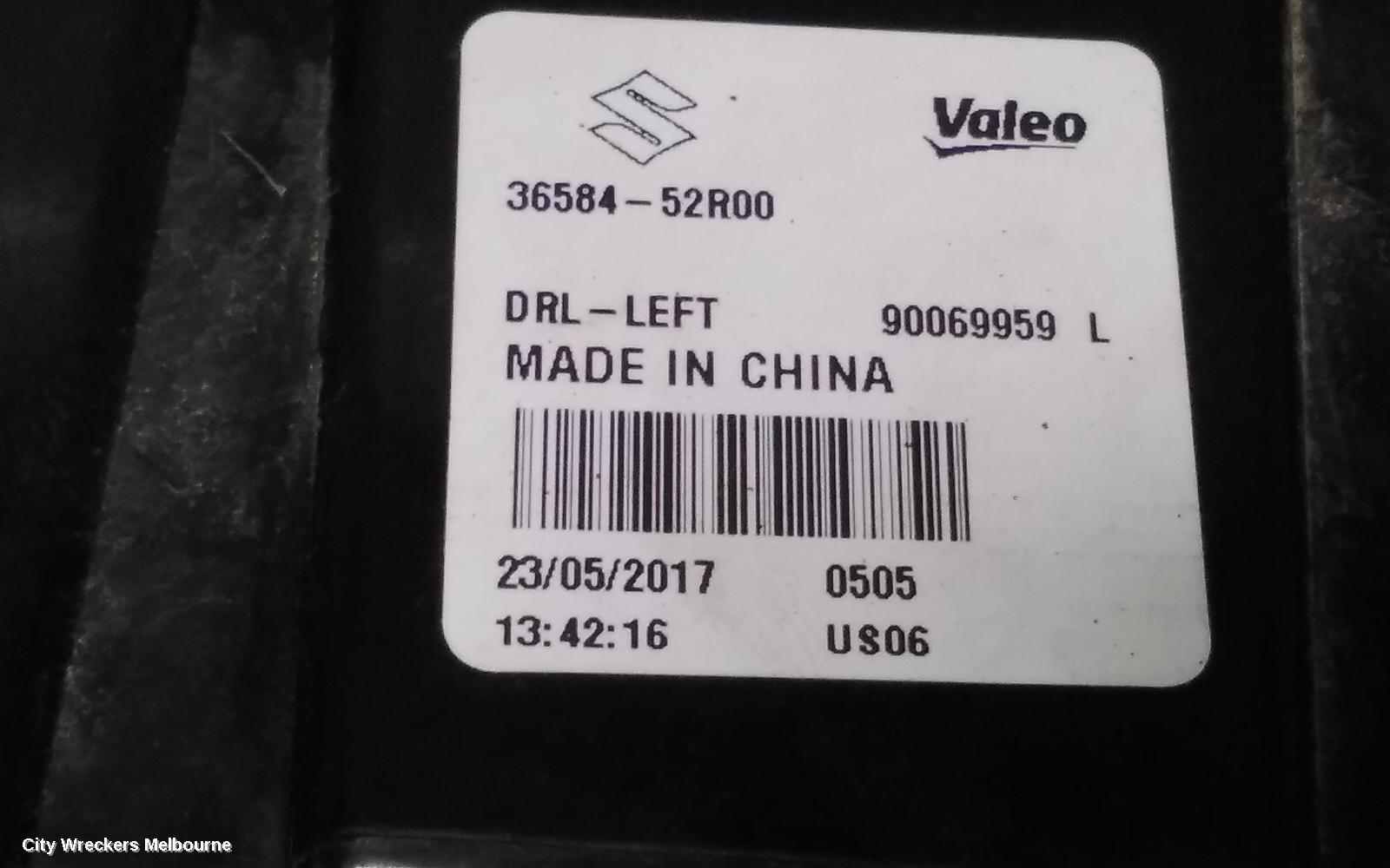 SUZUKI SWIFT LEFT INDICATOR/FOG/SIDE, DAYTIME RUNNING LAMP, AZ, 04/2017 ONWARDS