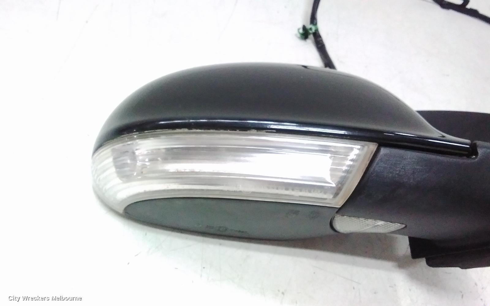 VOLKSWAGEN EOS RIGHT DOOR MIRROR, 1F, COLOUR CODED, 02/2007 - 05/2008