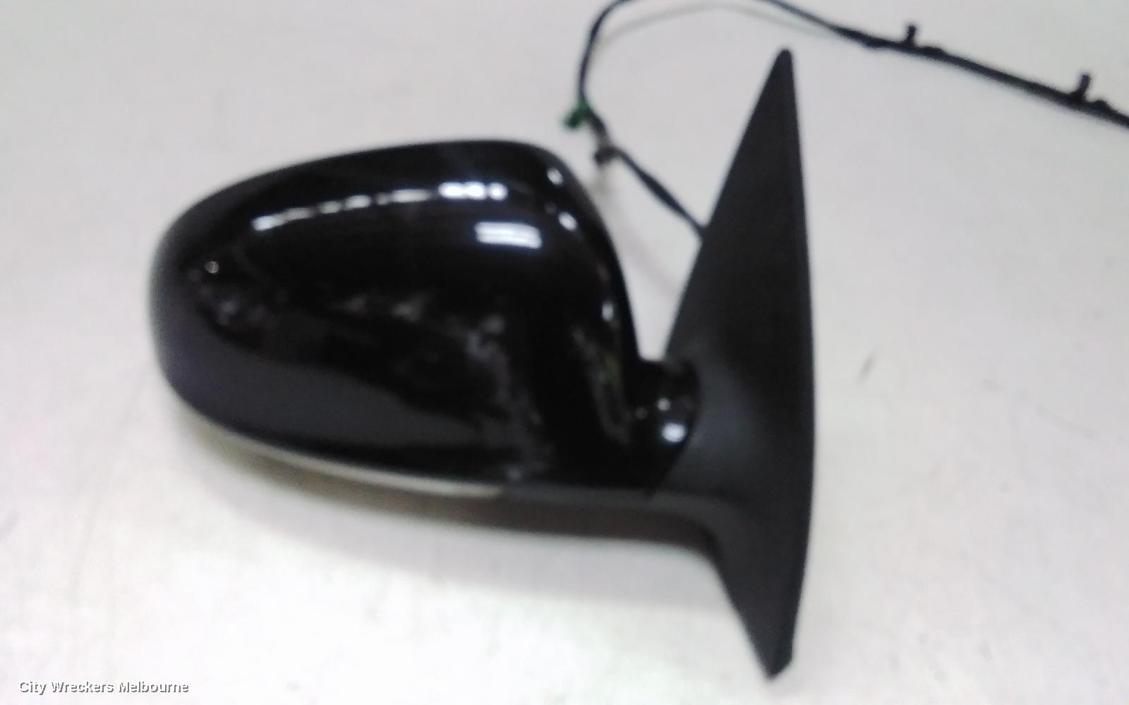 VOLKSWAGEN EOS RIGHT DOOR MIRROR, 1F, COLOUR CODED, 02/2007 - 05/2008