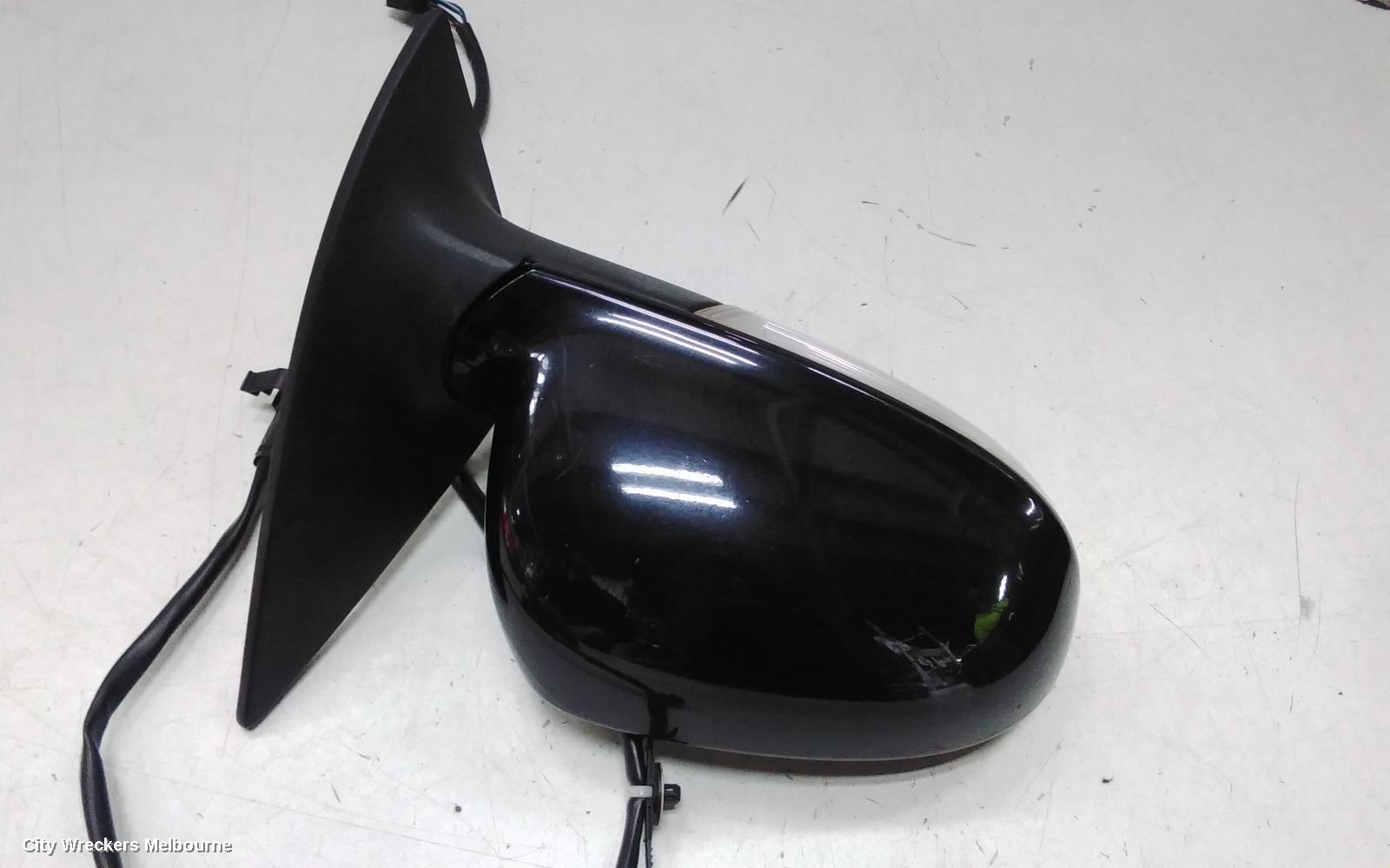 VOLKSWAGEN EOS RIGHT DOOR MIRROR, 1F, COLOUR CODED, 02/2007 - 05/2008