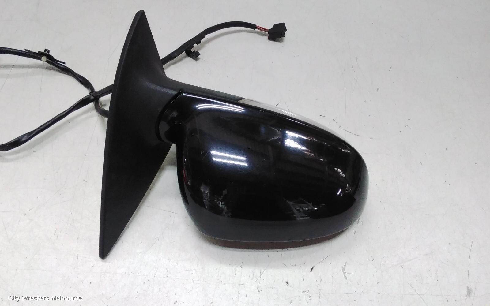 VOLKSWAGEN EOS RIGHT DOOR MIRROR, 1F, COLOUR CODED, 02/2007 - 05/2008
