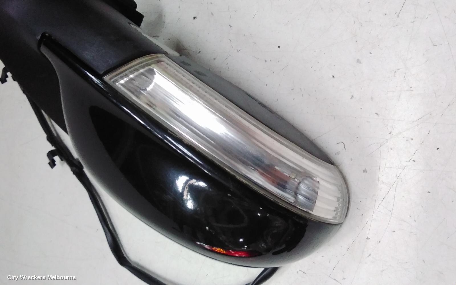 VOLKSWAGEN EOS RIGHT DOOR MIRROR, 1F, COLOUR CODED, 02/2007 - 05/2008