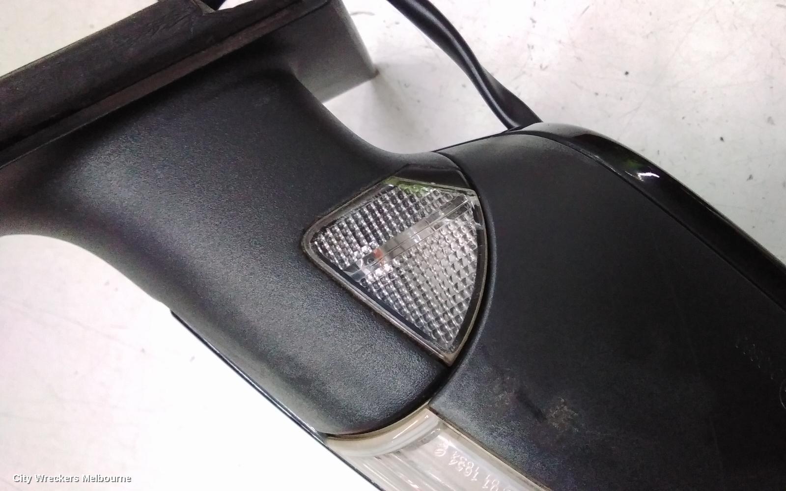 VOLKSWAGEN EOS RIGHT DOOR MIRROR, 1F, COLOUR CODED, 02/2007 - 05/2008