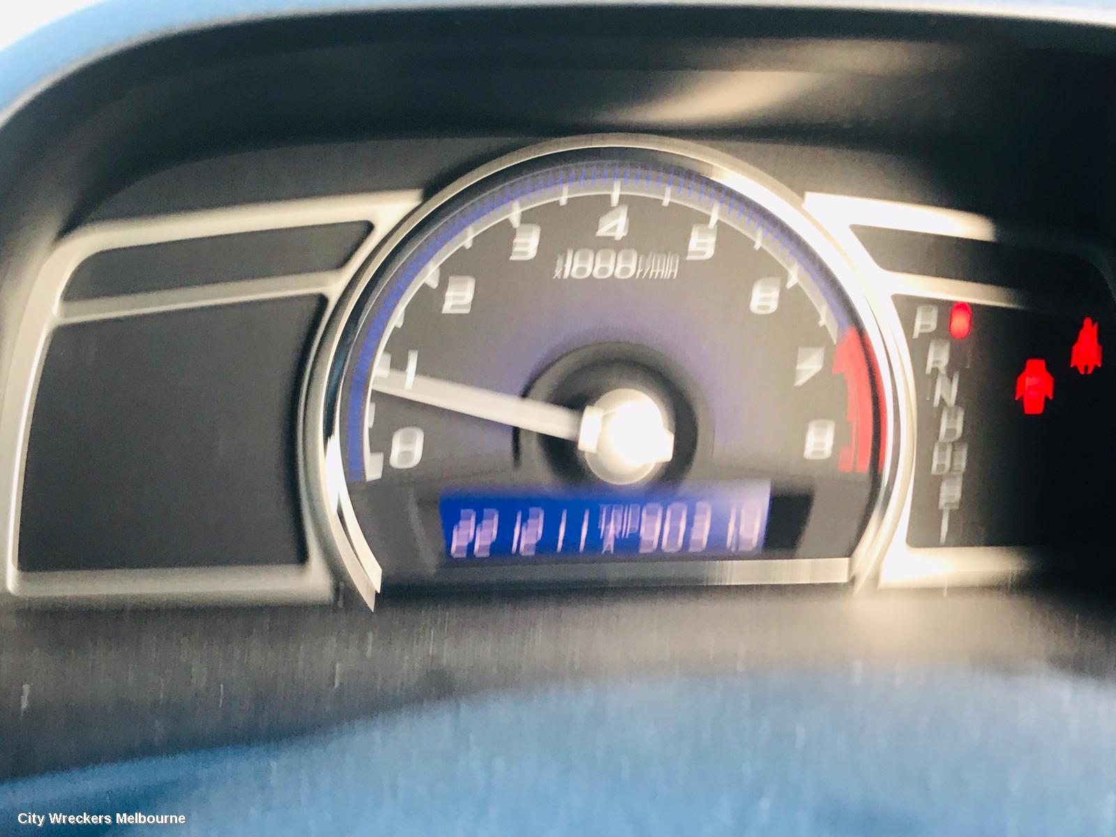 HONDA CIVIC INSTRUMENT CLUSTER, INSTRUMENT CLUSTER, AUTO T/M, VTI/VTI-L (VIN MRHFD), 8TH GEN, 02/2006 - 12/2011