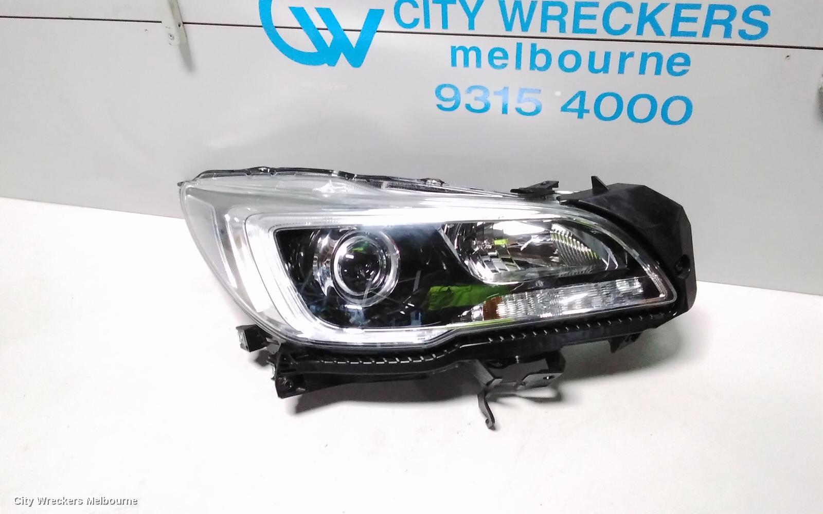 SUBARU OUTBACK RIGHT HEADLAMP, 6TH GEN, LED TYPE, 08/2014 - 12/2017