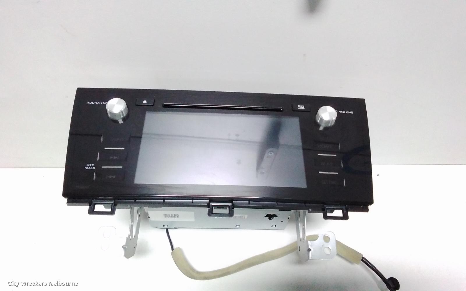 SUBARU OUTBACK RADIO/CD/DVD/SAT/TV, HEAD UNIT, 7IN SAT NAV TYPE, 6TH GEN, 08/2014 - 12/2017