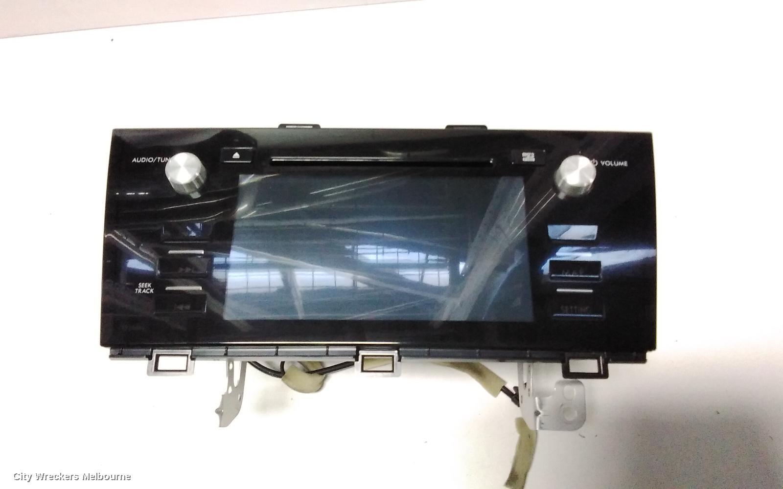 SUBARU OUTBACK RADIO/CD/DVD/SAT/TV, HEAD UNIT, 7IN SAT NAV TYPE, 6TH GEN, 08/2014 - 12/2017