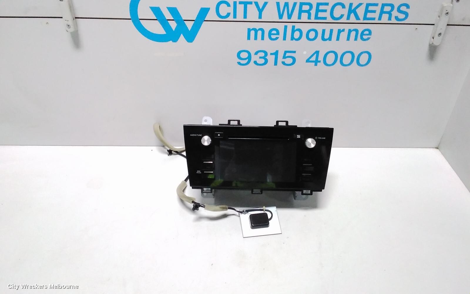 SUBARU OUTBACK RADIO/CD/DVD/SAT/TV, HEAD UNIT, 7IN SAT NAV TYPE, 6TH GEN, 08/2014 - 12/2017